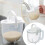 Rice washer strainer bowl with handle, portable, 1 piece 1