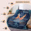 Coperta accogliente con stampa di lettere romantiche, 1 pezzo 6