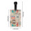 Vintage USA Highway Map Luggage Tags 4 Pack 5