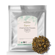 Starwest Botanicals Biologische Kamille Bloemen Heel (Egypte), 1 Pond