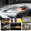 Ceramic headlight restoration kit 3-step no-power 1