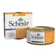 SCHESIR in jelly Chicken with aloe - wet dog food - 150 g