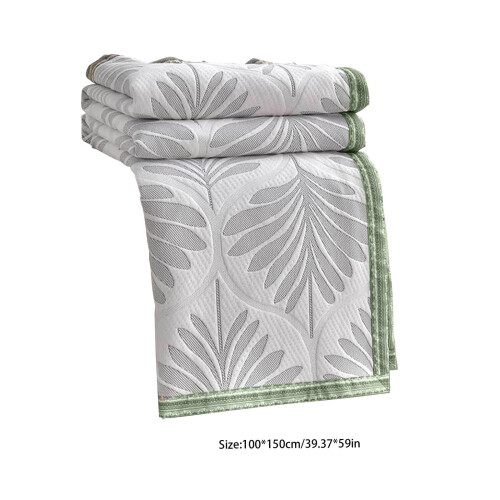Knitted throw blanket summer cooling 150x200cm 2