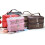 Women's large pink double-deck cosmetic bag 3