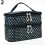 Women's large pink double-deck cosmetic bag 7
