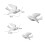 Yesbay bird mural ceramic wall decoration 1 piece 6