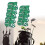 Golf Iron Head Covers Set Light Green 9 Pieces 6