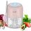 Mini Food Chopper Wireless 3-Blade 250ml Pink 1