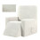 Stretch Recliner Chair Cover White 1 Piece 1