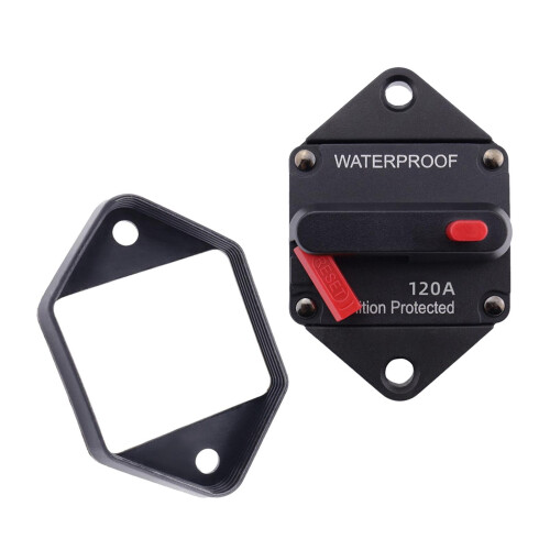 Interruttore automatico 48V impermeabile 120A per camion, ATV e camper 2