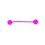 Magnetic Cable Ties Reusable Hot Pink 10-Pack 1