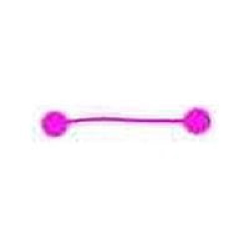 Magnetic Cable Ties Reusable Hot Pink 10-Pack
