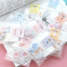 Xeyise mini paper sticker tag for DIY diary decoration 70