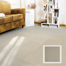 WSYW self-adhesive carpet tiles 12 pcs 12"x12" beige