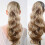 Ycandiee ponytail extension curly wavy 24 inch 1