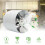 12 inch inline duct fan white 1765 CFM low noise 1