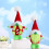 Christmas dwarf doll with long hat 1 piece 8