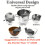 Silicone Pot Strainer Adjustable Clip-on 1 Piece 2
