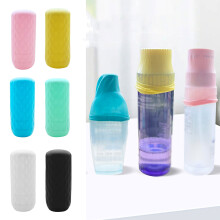 Xeyise silicone bottle cover leakproof elastic sleeve 1 pack