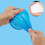 Disposable Vomit Bags Blue Large Capacity 50 Pcs 7