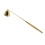 Vintage metal candle snuffer with long handle silver 5