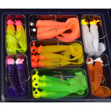 Ycolew freshwater fishing lure kit for bass trout salmon