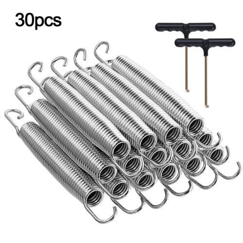 Trampoline Spring Replacement Stainless Steel 30 pcs