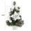 Artificial Christmas Tree Royal Blue 3D Shiny Small 4