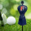 Ξύλινο κάλυμμα κεφαλής γκολφ fairway μπλε 27x13x3 εκ. 5