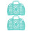 Warkul storage basket with handle, hollow design, 2 pcs 6