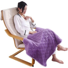 Electric Blanket Queen Size Purple 75x120cm 3 Heat Levels