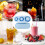 Silicone Ice Cube Tray with Lid 3-Grid Hollow Cylinder 5