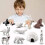 Arctic Animal Figurines Set Realistic Plastic 10pcs 3