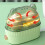 Egg cooker compact automatic 2-egg steamer 1