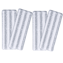 Replacement Microfiber Mop Pads 13" x 4.9" 4-Pack