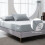 Cotton Sheet Set Queen Size 4-Piece Silver Grey 5