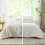 Navy Blue Reversible Queen Comforter Set 7PCS 8