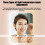 Ycolew folding LED makeup mirror with 3 color modes 5