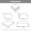 Navy Blue Reversible Queen Comforter Set 7PCS 6