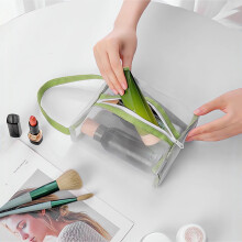 Xaoshaoyi makeup bag transparent waterproof travel pouch