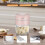 Mini Food Chopper Wireless 3-Blade 250ml Pink 3