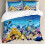 Fish Duvet Cover Set Turquoise 3-Piece 1