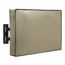 WSYW Outdoor TV Cover 70-75 Inch 600D Waterproof Khaki