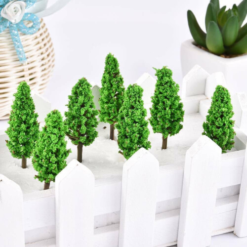 Model Trees for Miniature Landscapes HO OO Scale 50PCS 1