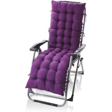 WSYW patio lounger cushion purple 61 inch