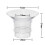 Breast Pump Flange Inserts BPA-Free Food-Grade 2-Pack 7