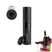 WSYW electric wine opener black rechargeable with foil