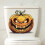 Αυτοκόλλητο τουαλέτας για το Halloween με κολοκύθα, κάστρο, σκελετό, χέρι, 3 τεμάχια 4