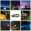 Xhy LED rechargeable headlamp with motion sensor waterproof 7