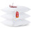 Utopia Bedding 6 Stuks Waterdichte Kussensloop Beschermers met Rits Standaardformaat (Wit) 1
